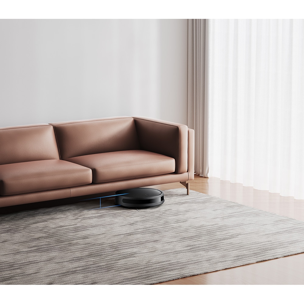 Aspirator robot XIAOMI E10C BHR7725EU, 0.4l, 14.4V, autonomie max 110 min, Wi-Fi, functie mop, negru