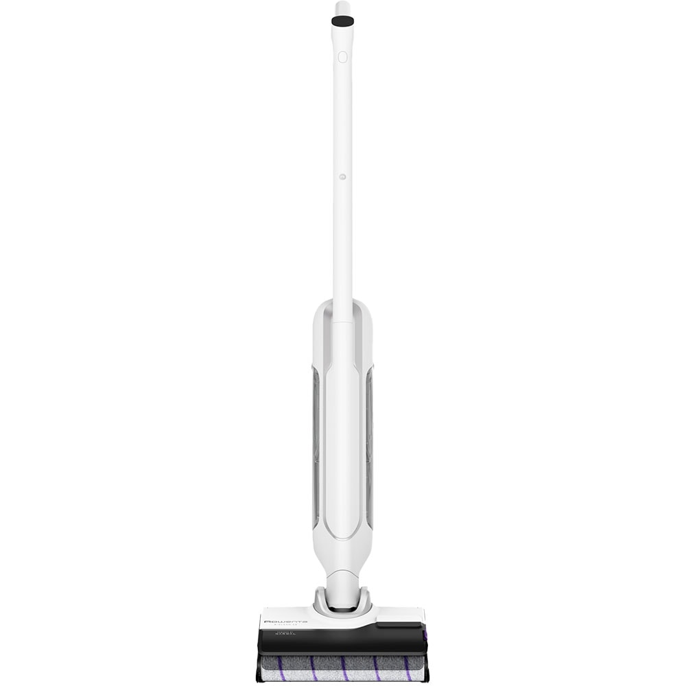 Aspirator vertical cu spalare ROWENTA All In One X-Clean 10 GZ7035WOO, 0.79l, 27V, autonomie max 60 min, functie uscare, alb-negru