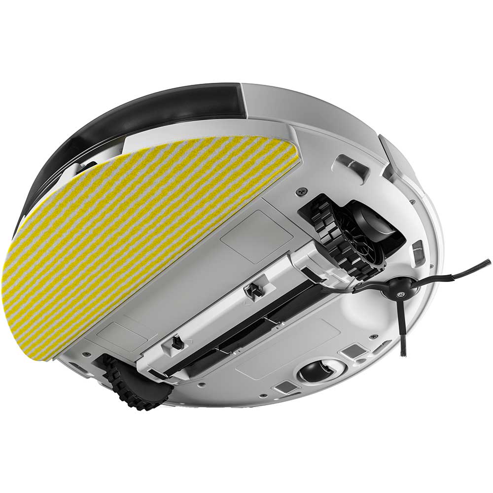 Aspirator robot KARCHER RCV 5, 0.3l, 14.4V, autonomie max 120 min, Wi-Fi, Navigare Lidar, alb-argintiu