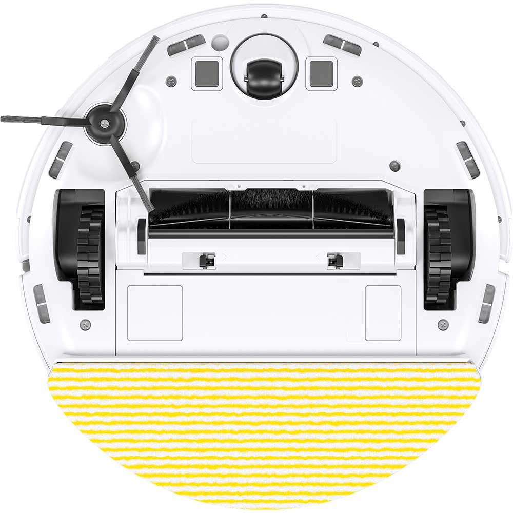 Aspirator robot KARCHER RCV 5, 0.3l, 14.4V, autonomie max 120 min, Wi-Fi, Navigare Lidar, alb-argintiu