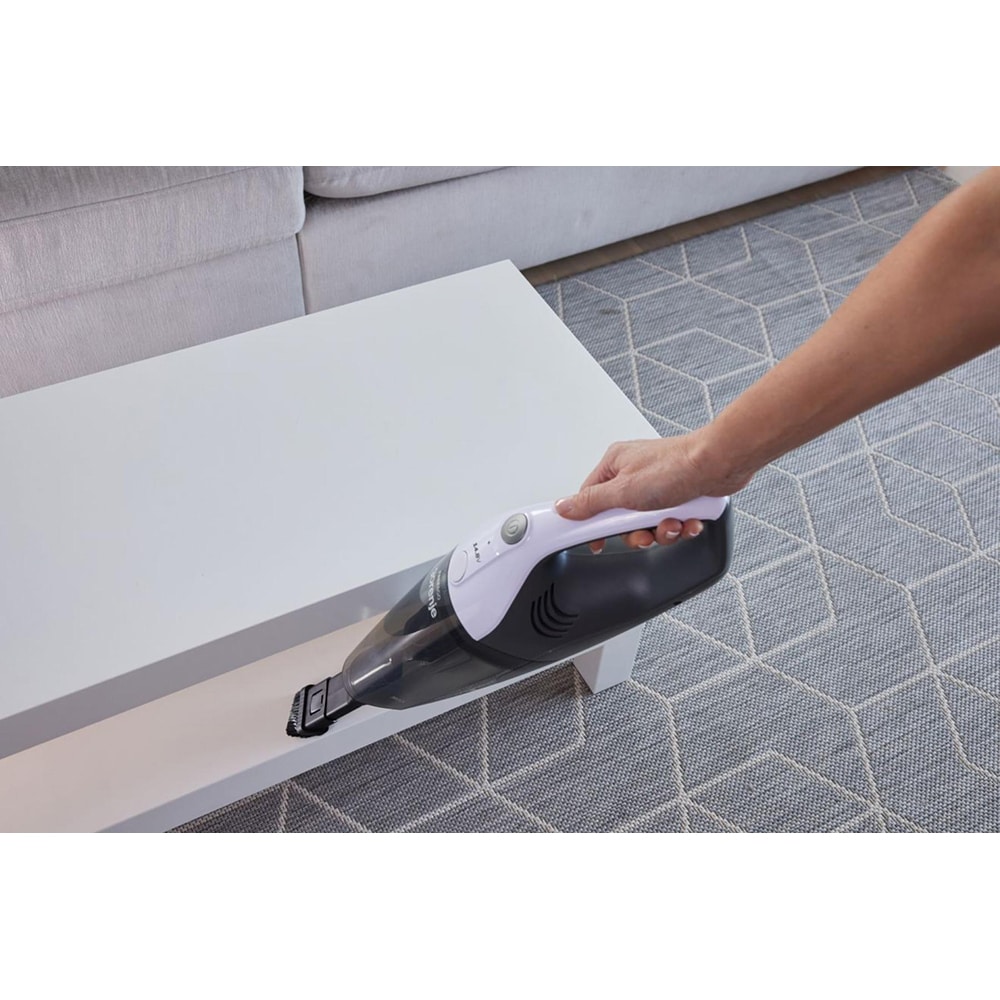 Aspirator de mana GORENJE MVC148FGW, 0.5l, 14.8V, autonomie max 15 min, alb-gri inchis