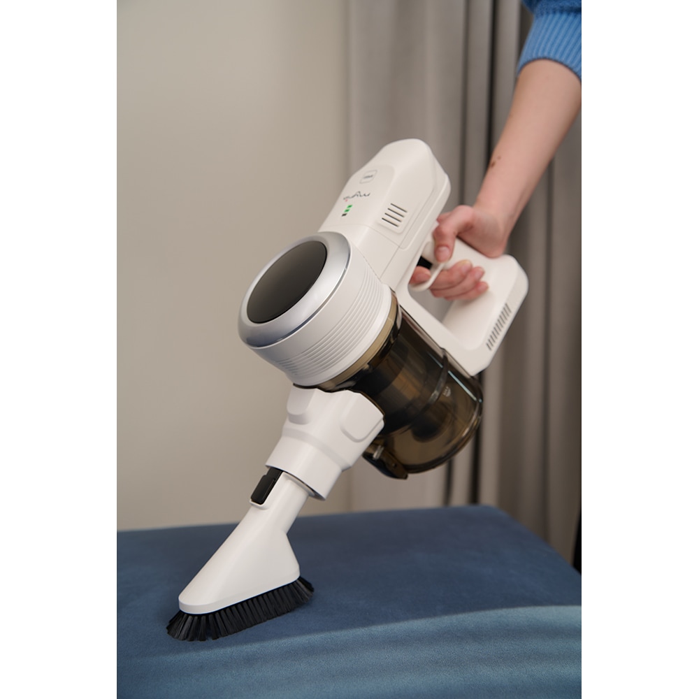 Aspirator vertical MYRIA MY4541, 0.6l, 25.9V, autonomie max 40 min, alb-argintiu