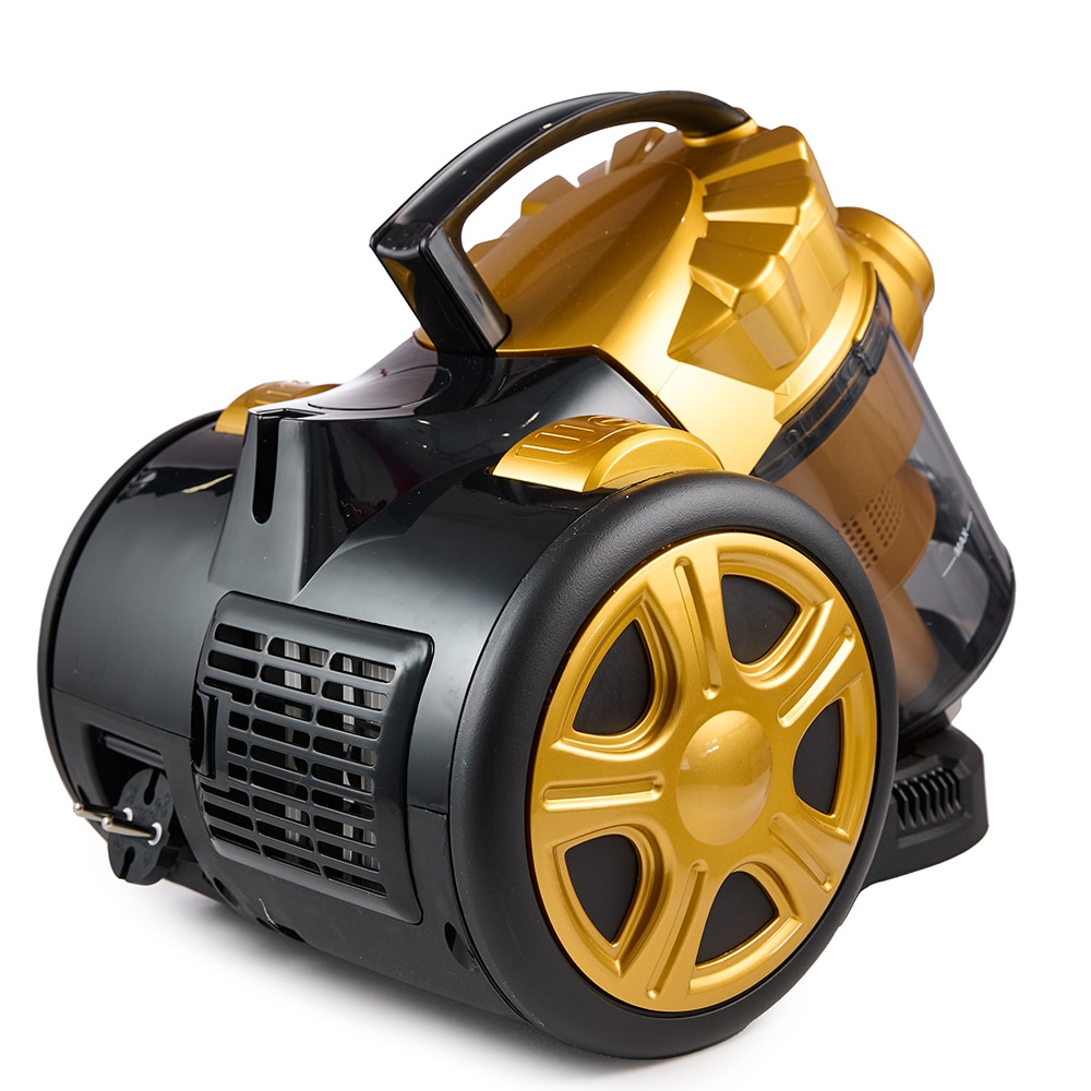 Aspirator fara sac MYRIA MY4558GD, 1.5l, 700W, 80dB, galben-negru 