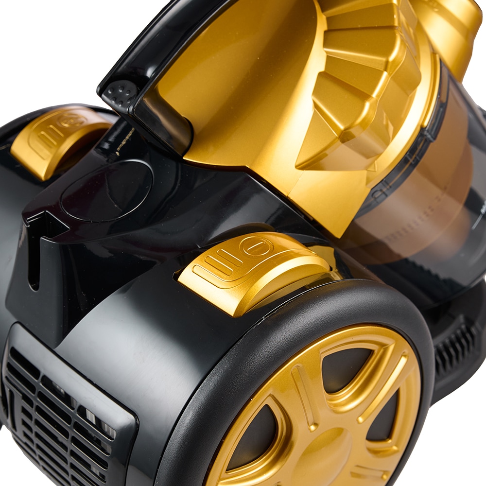 Aspirator fara sac MYRIA MY4558GD, 1.5l, 700W, 80dB, galben-negru 