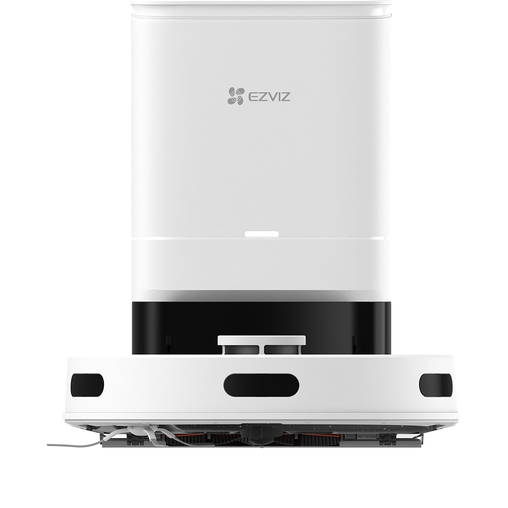 Aspirator robot EZVIZ RE4 Plus, 0.35l, 24.1V, autonomie max 240 min, Wi-Fi, functie mop, alb