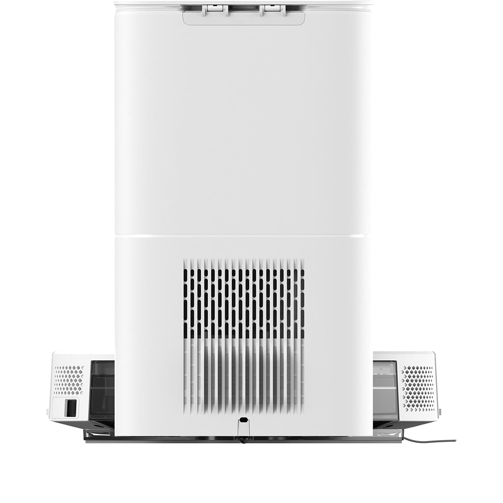 Aspirator robot EZVIZ RE4 Plus, 0.35l, 24.1V, autonomie max 240 min, Wi-Fi, functie mop, alb