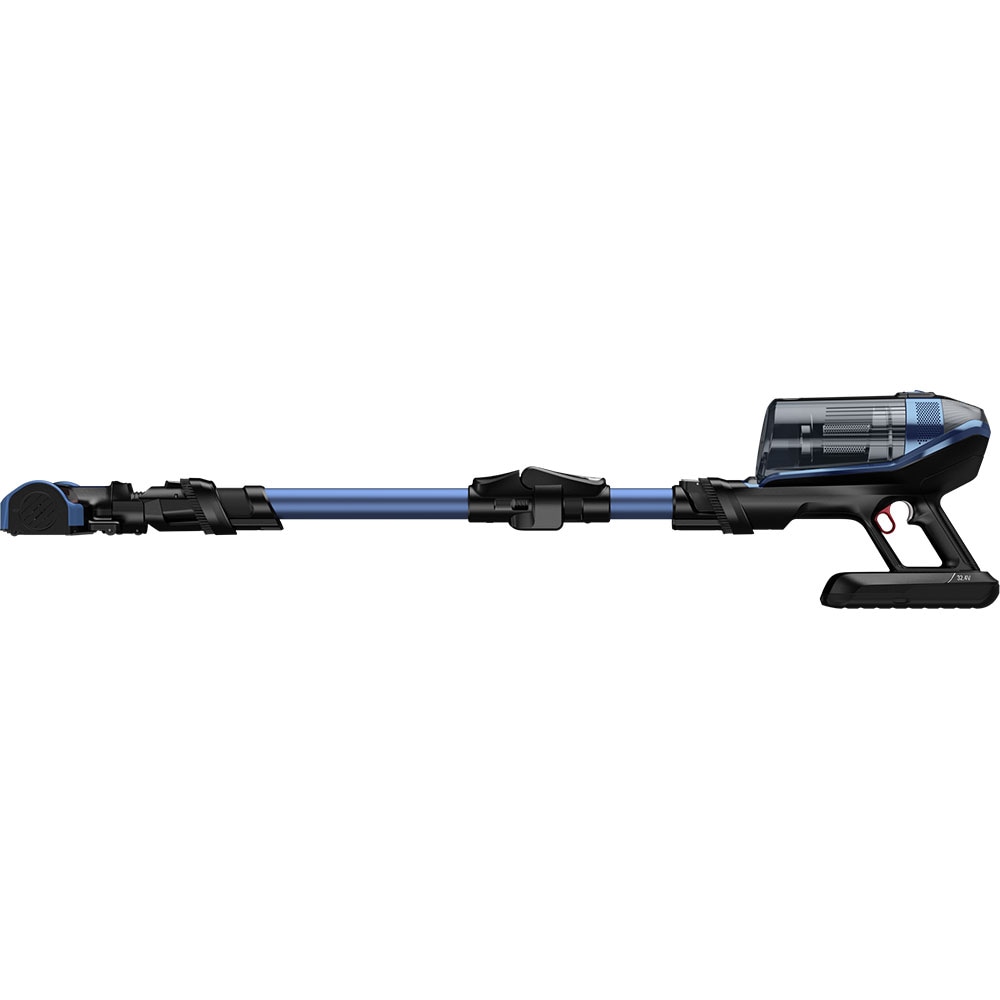 Aspirator vertical ROWENTA X-Force 14.6 Auto Aqua RH99C0WO, 0.9l, 32.4V, autonomie max 70 min, albastru-negru