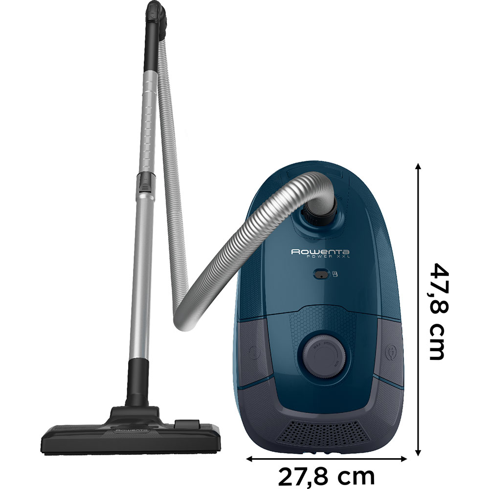Aspirator cu sac ROWENTA Power XL RO3126EA, 4.5l, 900W, 79dB, turcoaz-gri