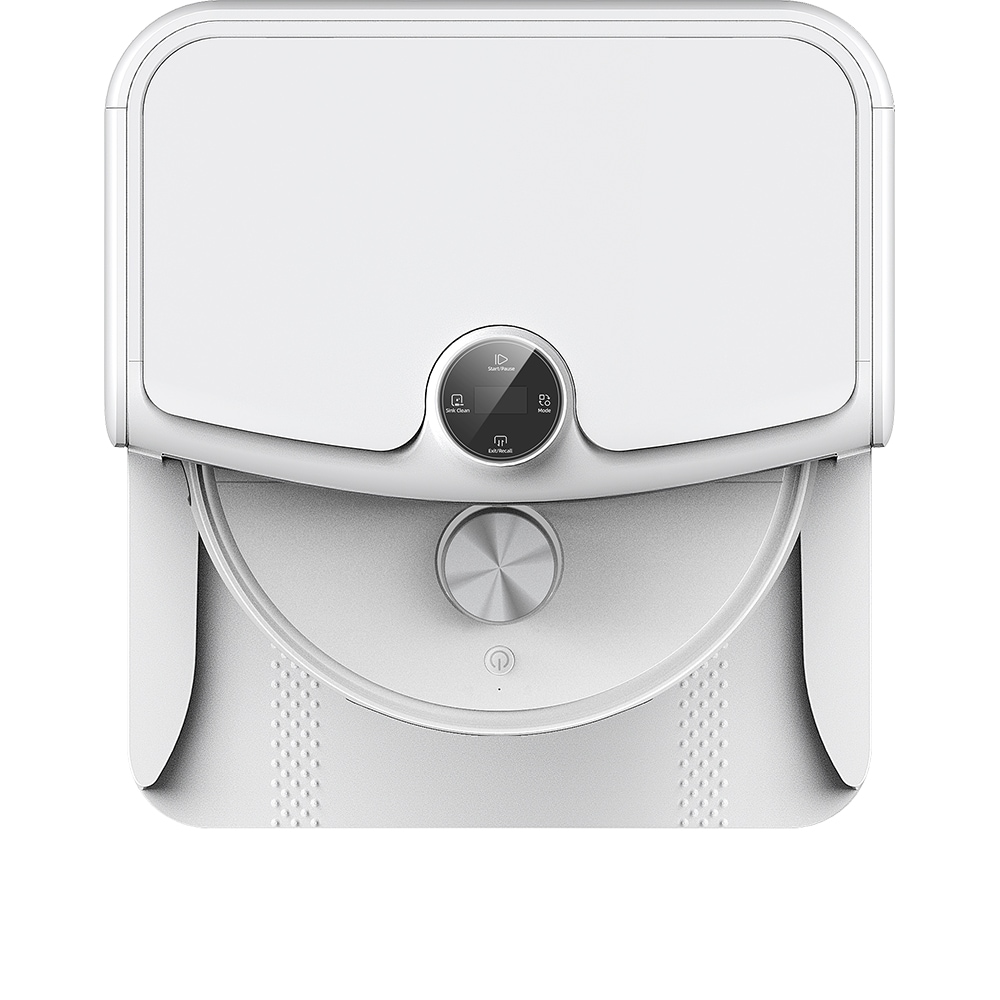Aspirator robot EZVIZ RS2, 0.4l, 20V, autonomie max 220 min, Wi-Fi, functie mop, alb-negru