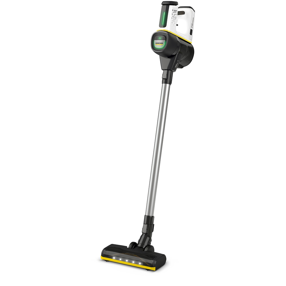 Aspirator vertical KARCHER VC 7 Cordless YourMax, 0.8l, 25.2V, autonomie max 60 min, negru-alb