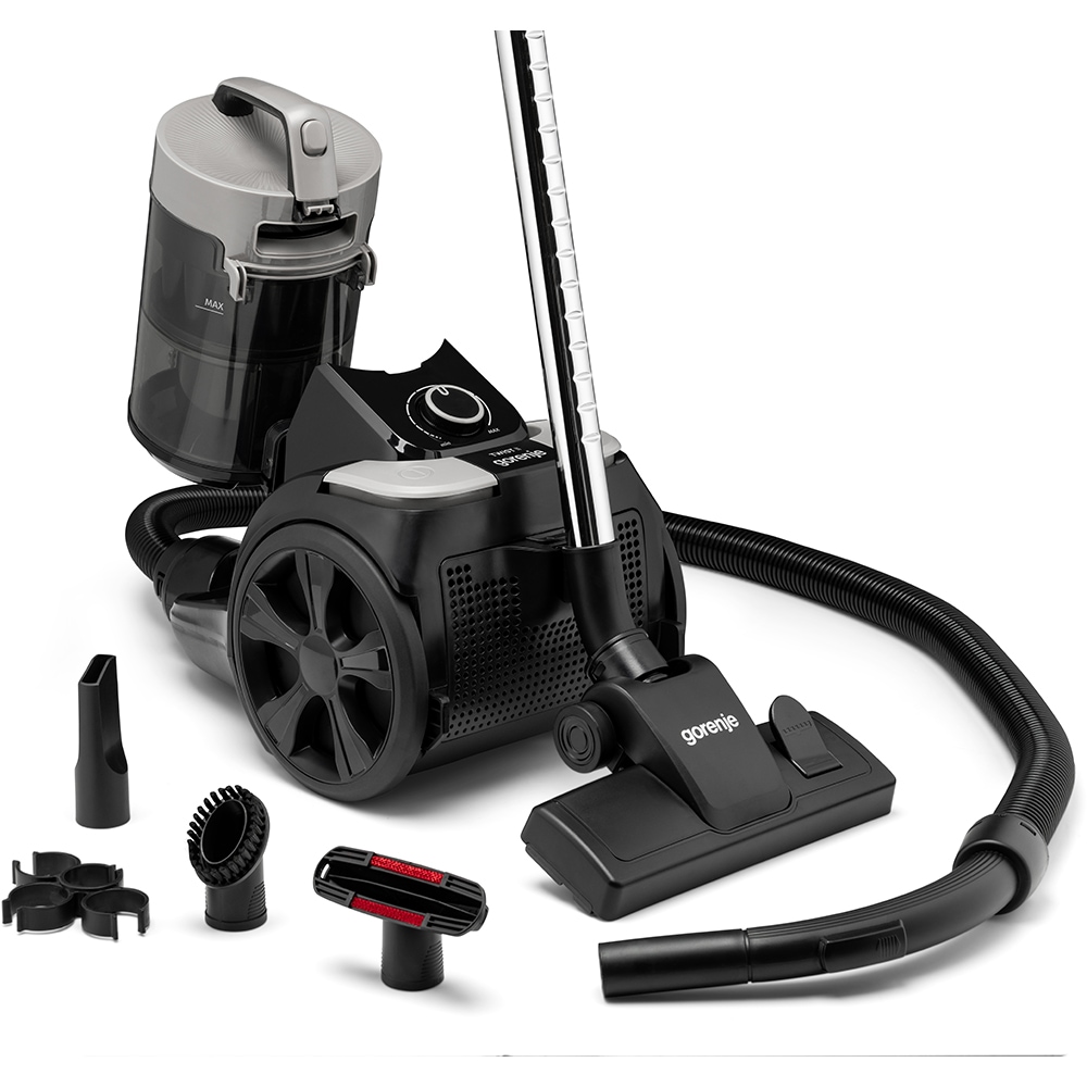 Aspirator fara sac GORENJE VCE01TABKG, 3.3l, 850W, 79dB, gri-negru