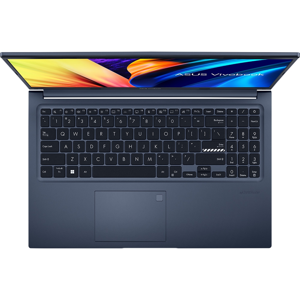 Laptop ASUS VivoBook 15 R1502VA-BQ547, Intel Core i7-13620H pana la 4.9GHz, 15.6" Full HD, 16GB, SSD 512GB, Intel UHD Graphics, Free DOS, Quiet Blue