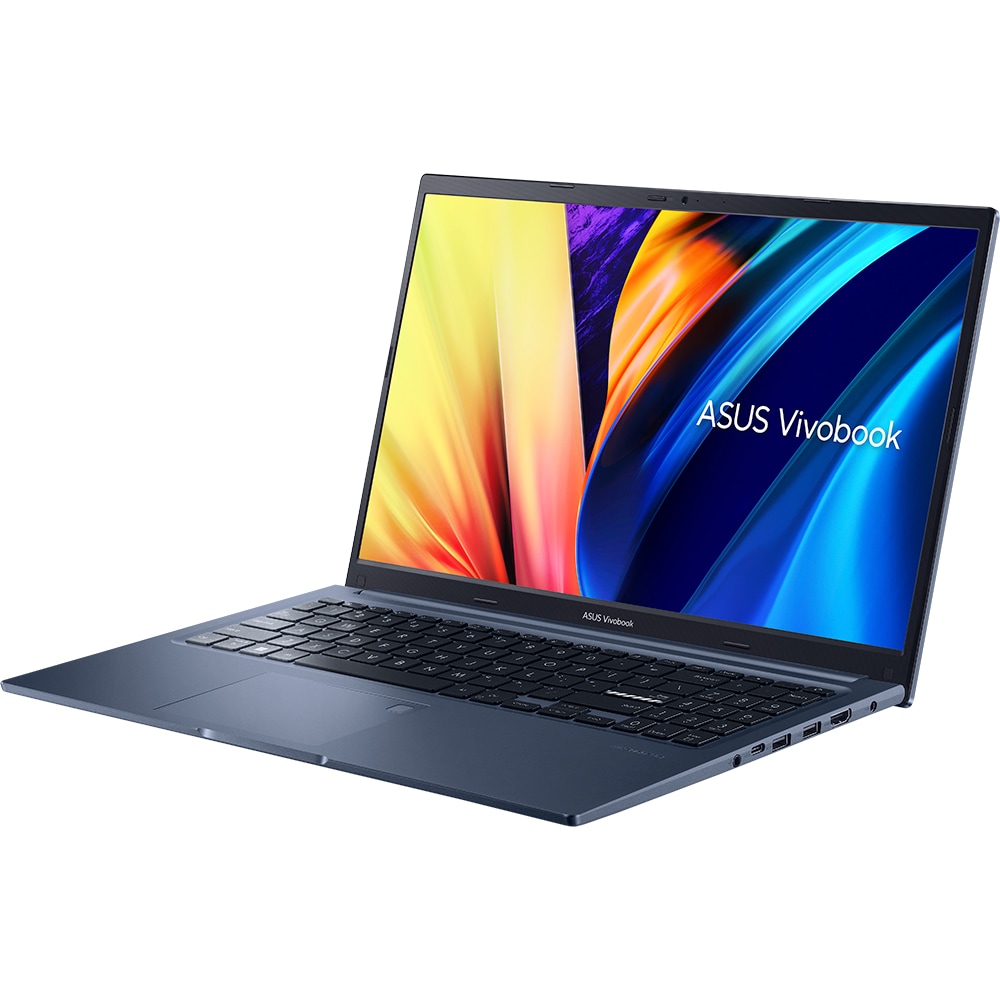 Laptop ASUS VivoBook 15 R1502VA-BQ547, Intel Core i7-13620H pana la 4.9GHz, 15.6" Full HD, 16GB, SSD 512GB, Intel UHD Graphics, Free DOS, Quiet Blue