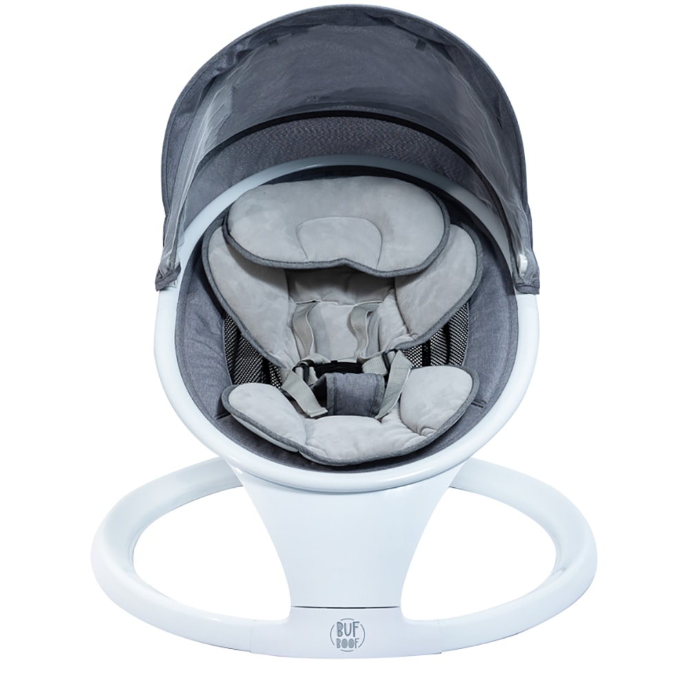 Leagan electric portabil BUF BOOF W5GREY, 0 luni+, gri
