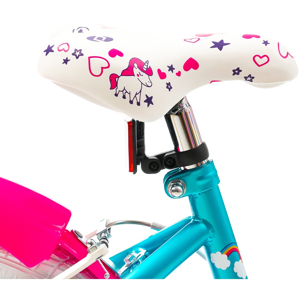 Bicicleta copii DHS Unicorn, roata 14", frana V-brake, albastru
