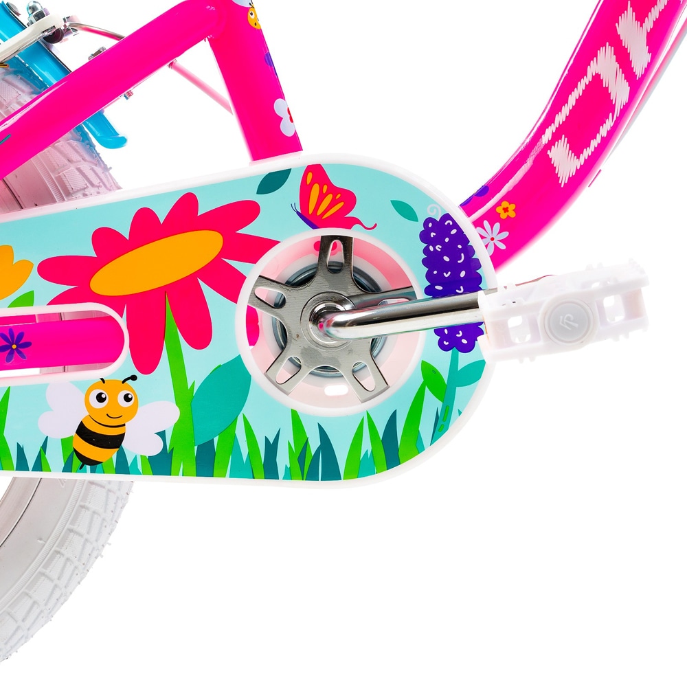 Bicicleta copii DHS Summer, roata 16", frana V-brake, roz