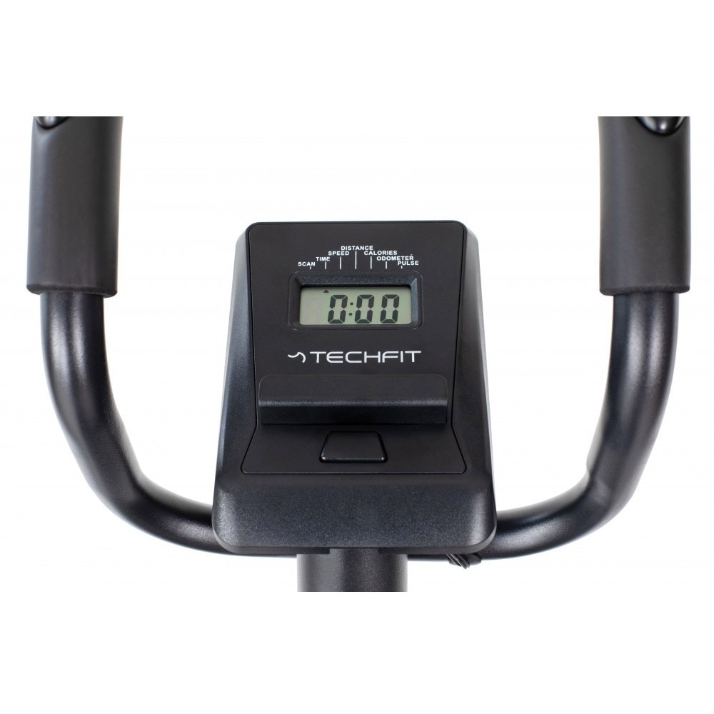Bicicleta eliptica TECHFIT E250N, volanta 5 kg, greutate suportata 110 kg, negru