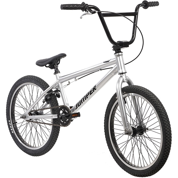 Bicicleta copii BMX DHS Jumper 2005, roata 20", frana V-brake, argintiu
