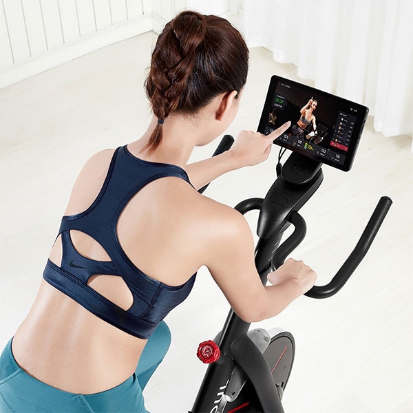 Bicicleta spinning YESOUL YS3PRO, volanta 7.5kg, 100 trepte, greutate suportata 120kg, negru