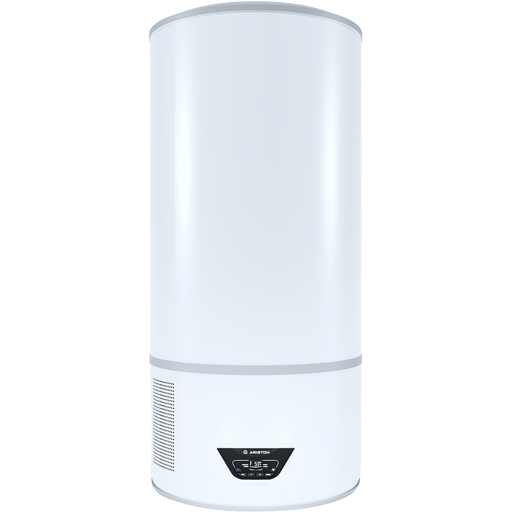 Boiler electric cu pompa de caldura ARISTON Lydos Hybrid, Wi-Fi, 100l, 1200W, alb