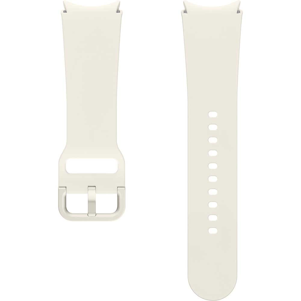 Bratara Sport Band (Medium/Large) pentru SAMSUNG Galaxy Watch6, ET-SFR94LUEGEU, Cream