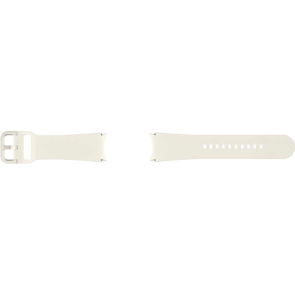 Bratara Sport Band (Medium/Large) pentru SAMSUNG Galaxy Watch6, ET-SFR94LUEGEU, Cream