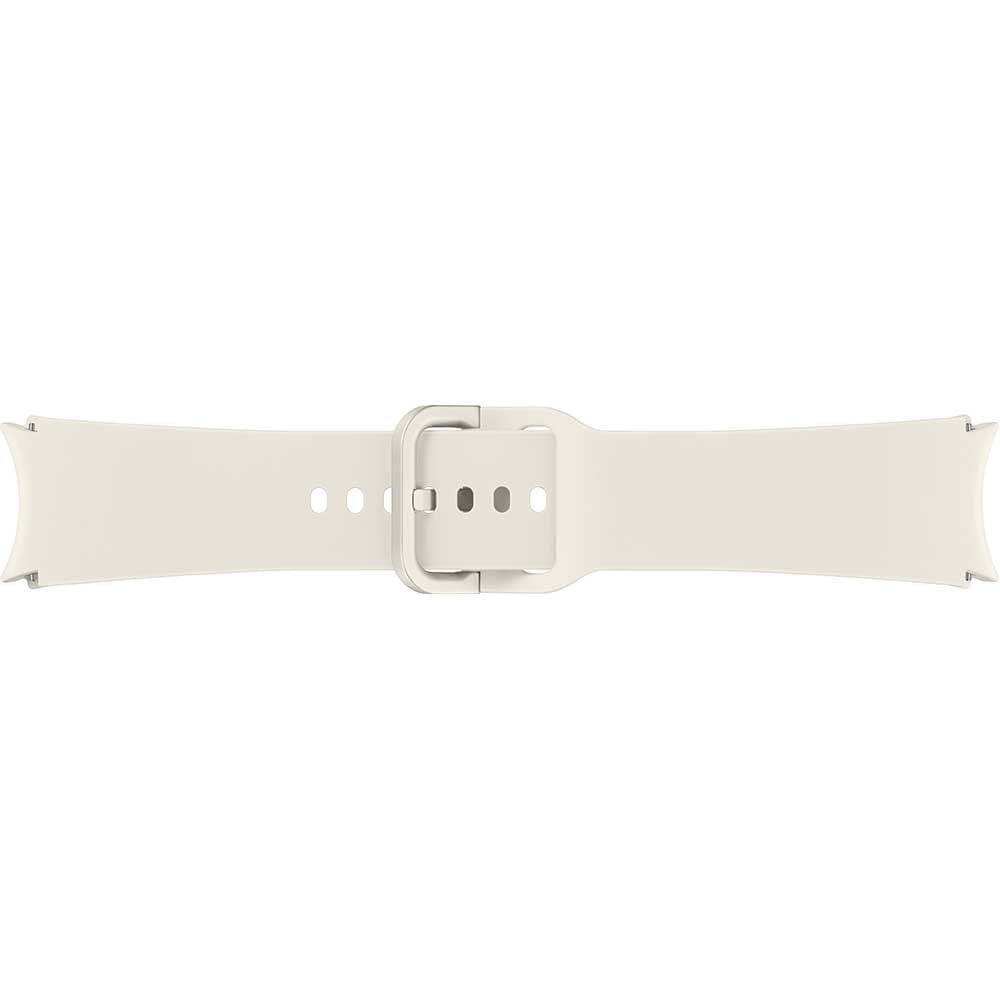 Bratara Sport Band (Medium/Large) pentru SAMSUNG Galaxy Watch6, ET-SFR94LUEGEU, Cream