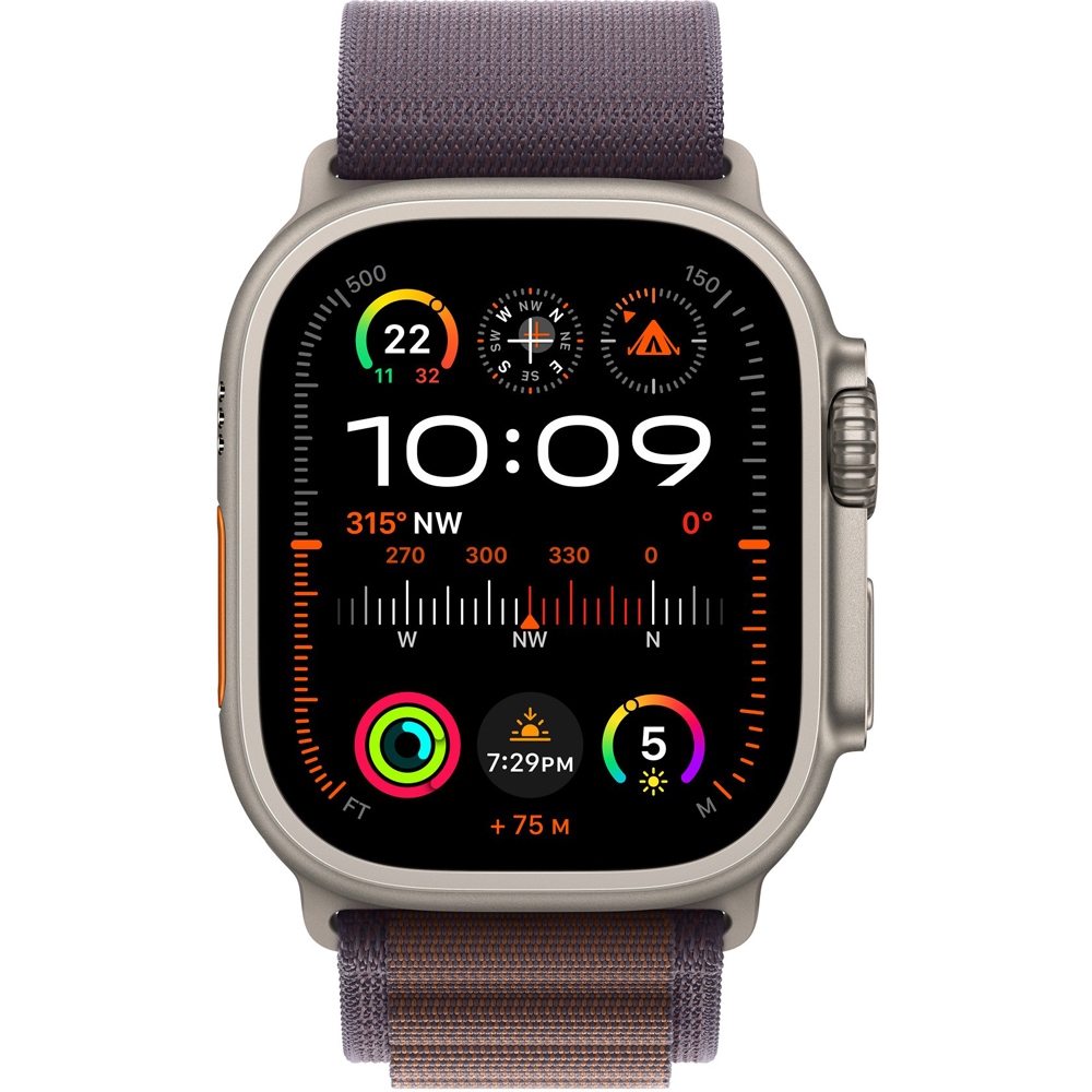 Bratara pentru APPLE Watch 49mm Indigo Alpine Loop - Small, MT5N3ZM/A
