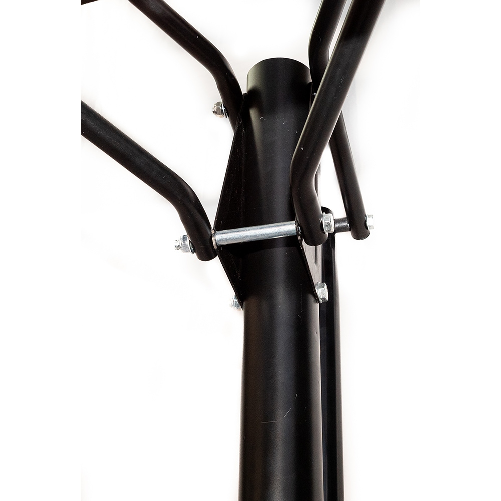 Panou baschet ALMAROX M27, 230-306 cm, negru