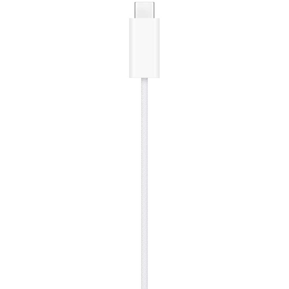 Cablu de incarcare magnetic pentru APPLE Watch, MT0H3ZM/A, USB-C, 1m, alb