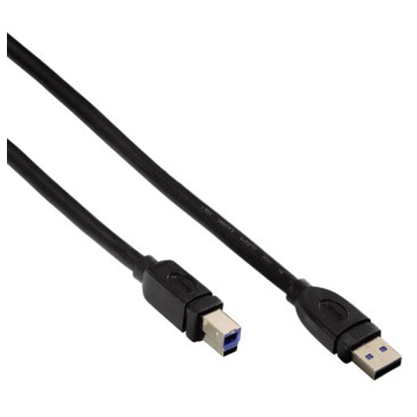 Hear from Challenge boot Cablu USB 3.0 A - USB 3.0 B HAMA 54501, 1.8m, negru