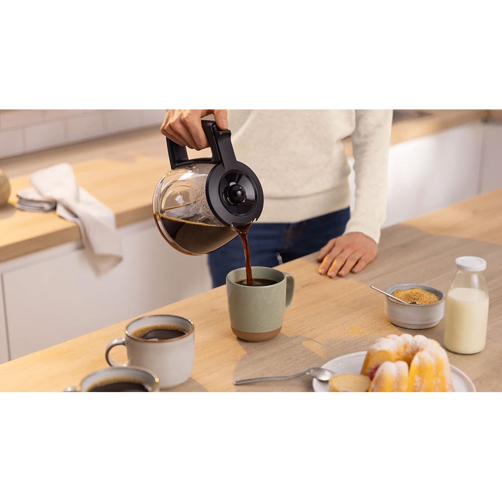Cafetiera BOSCH MyMoment TKA3M133, 1.4l, 1200W, 15 cesti, negru