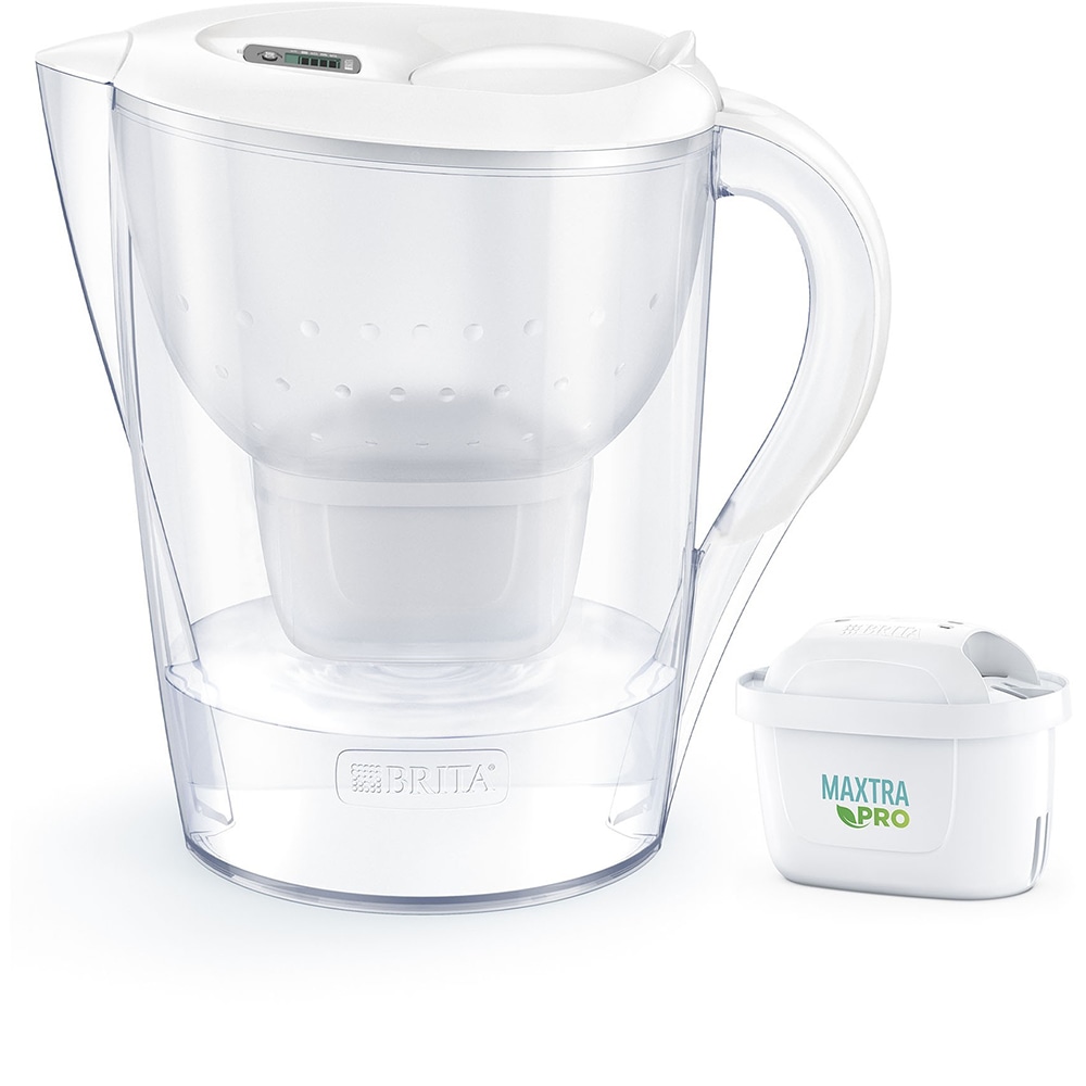 Cana filtranta BRITA Marella XL BR1052780, 3.5l, alb-transparent