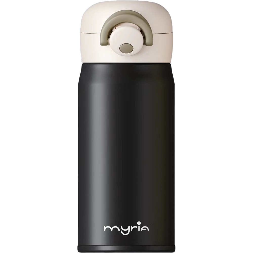 Cana calatorie MYRIA MC4049BK, 0.35l, inox, negru