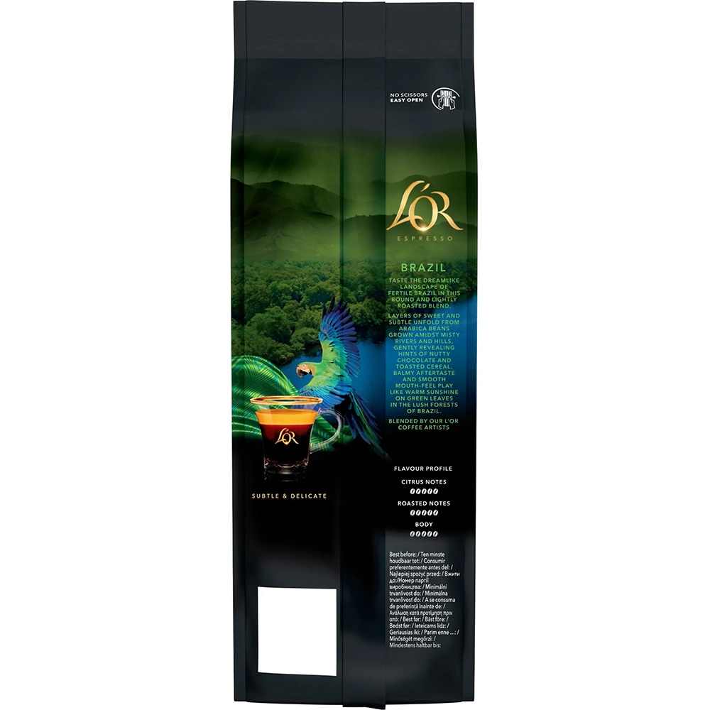 Cafea boabe L'OR Origins Brazilia, 500g