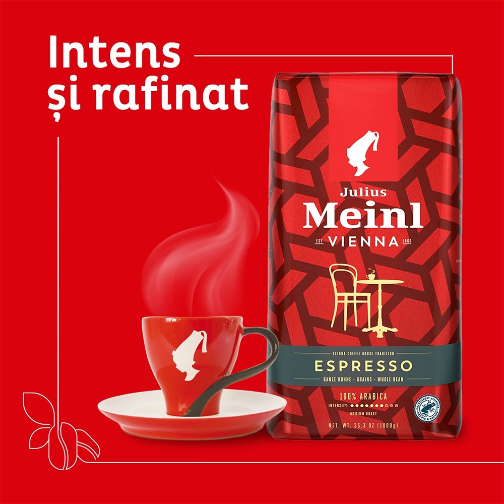 Cafea boabe JULIUS MEINL Vienna Espresso, 1000g