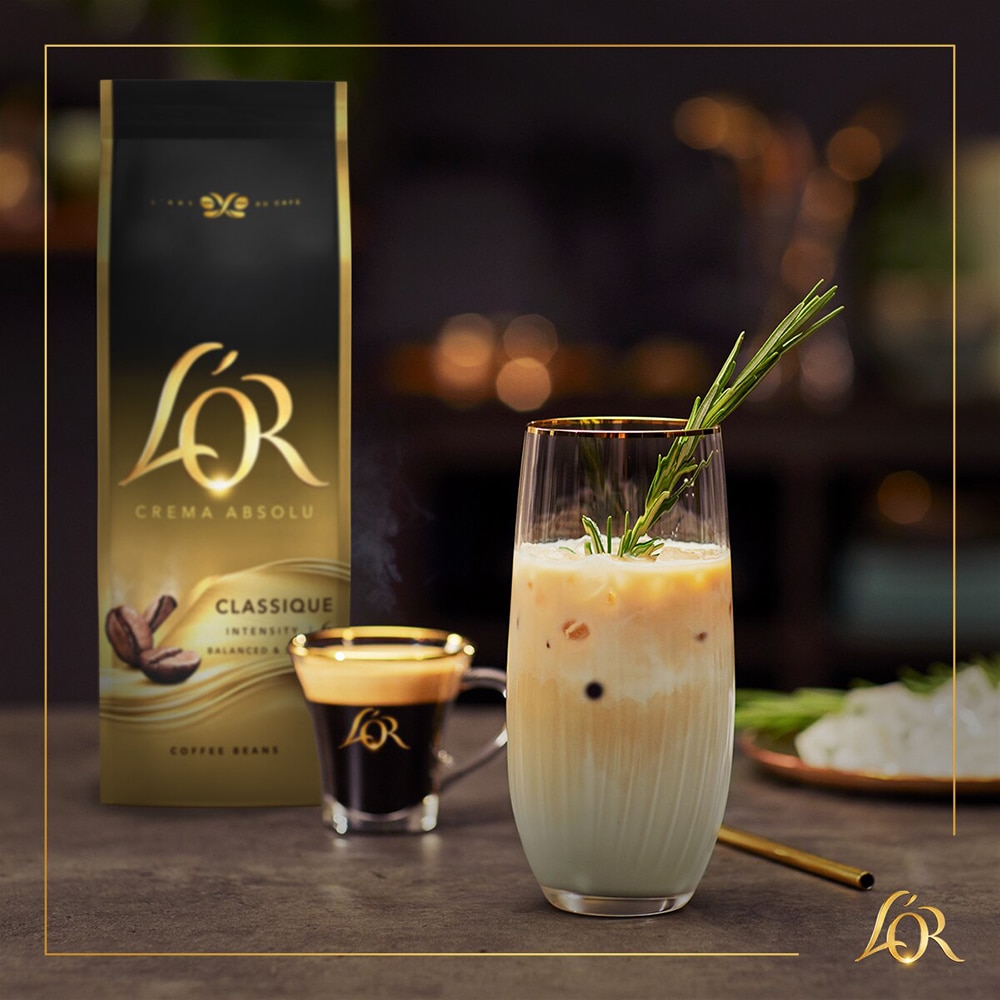Cafea boabe L'OR Crema Absolu Classique, 500g