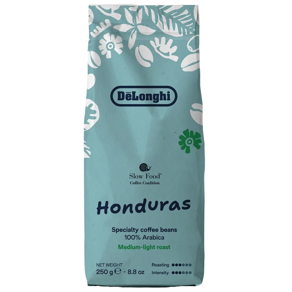 Cafea boabe DELONGHI Honduras Medium Light, 250g