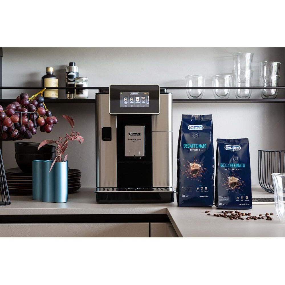 Cafea boabe DELONGHI Decaffeinato Espresso, 500g