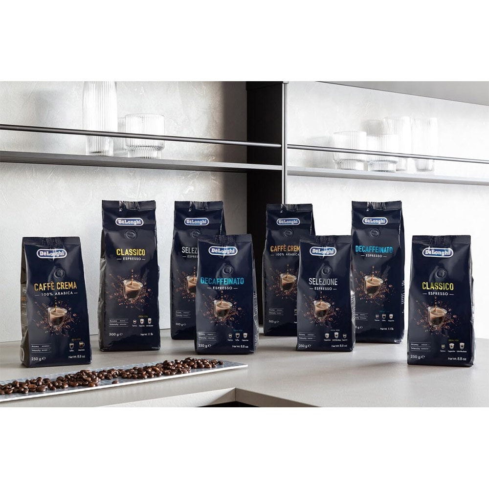 Cafea boabe DELONGHI Decaffeinato Espresso, 500g