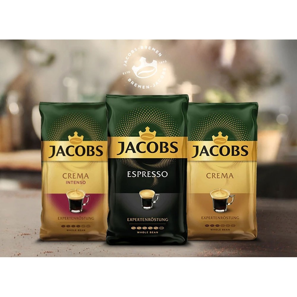 Cafea boabe JACOBS Expertenrostung Crema Intenso, 1000g