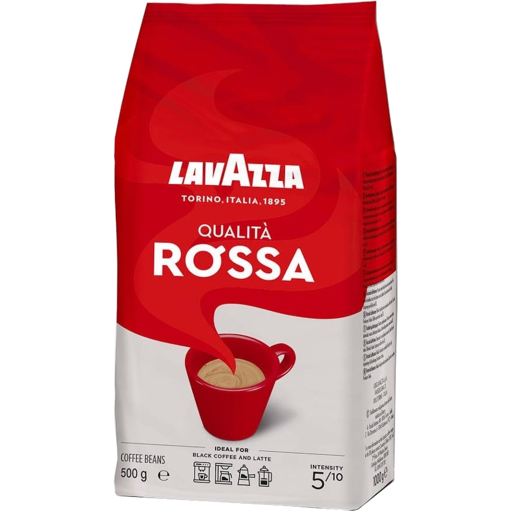 Cafea boabe LAVAZZA Qualita Rossa, 500g