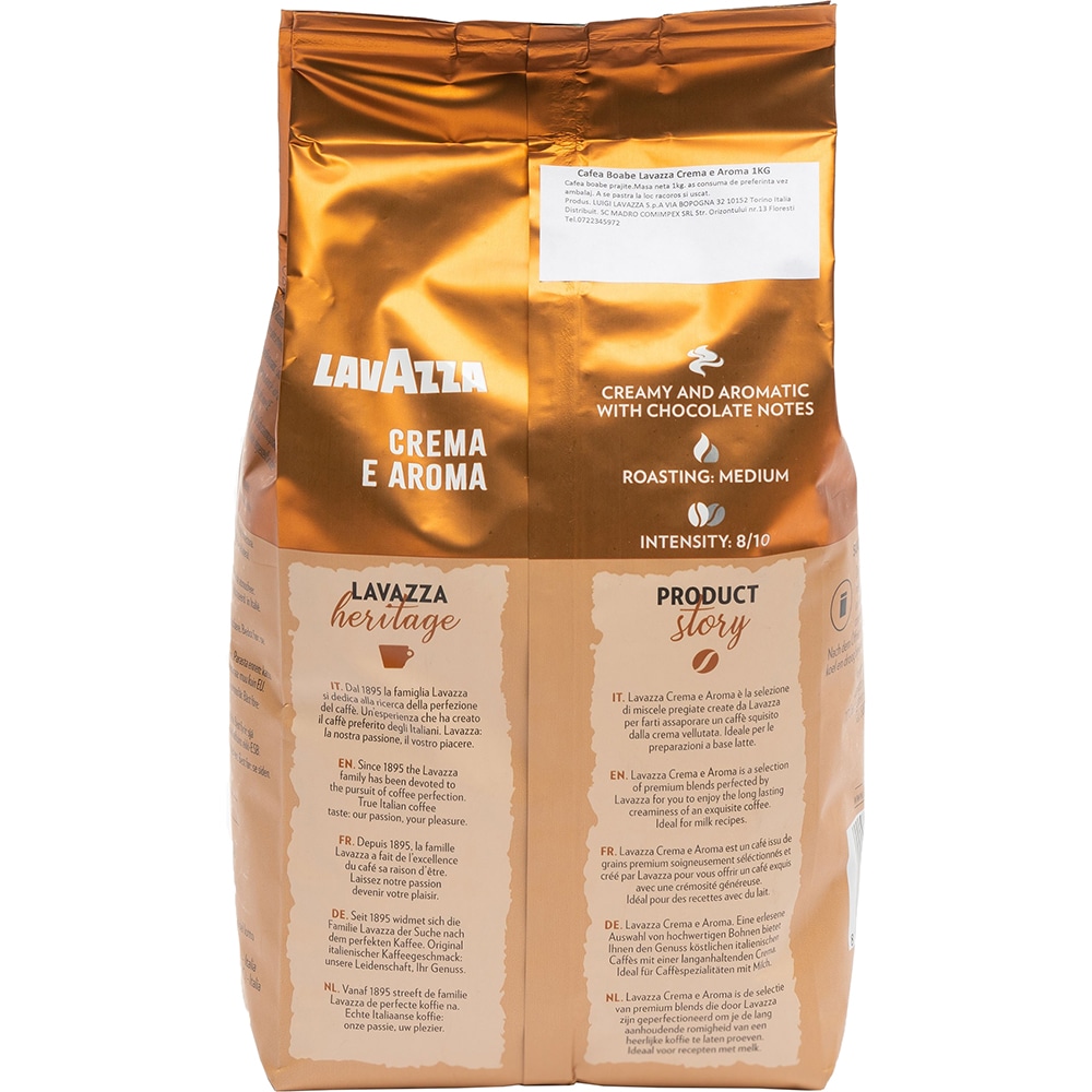 Cafea boabe LAVAZZA Crema e Aroma, 1000g