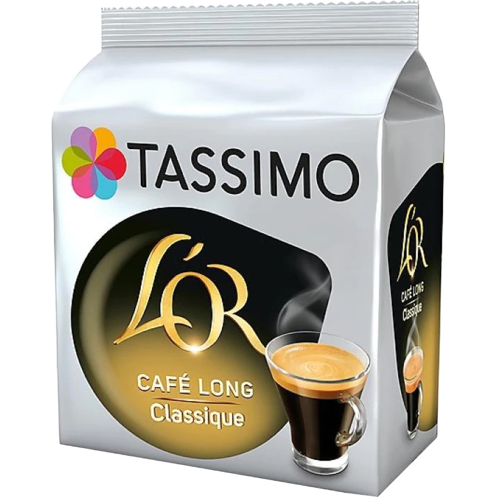 Capsule cafea TASSIMO L'or Cafe Long Classic, 16 capsule, 104g