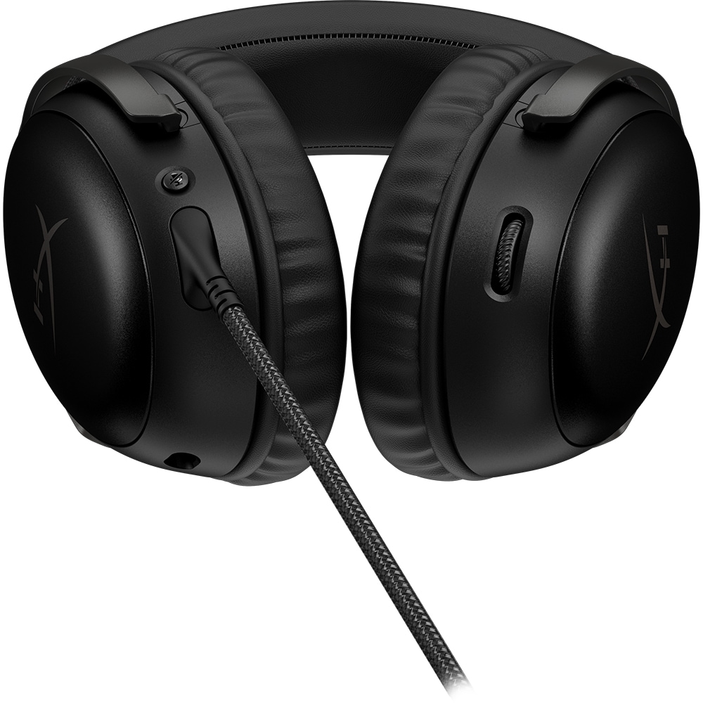 Casti Gaming HyperX Cloud III, DTS Headphone:X Spatial Audio, multiplatforma, 3.5mm, USB, negru