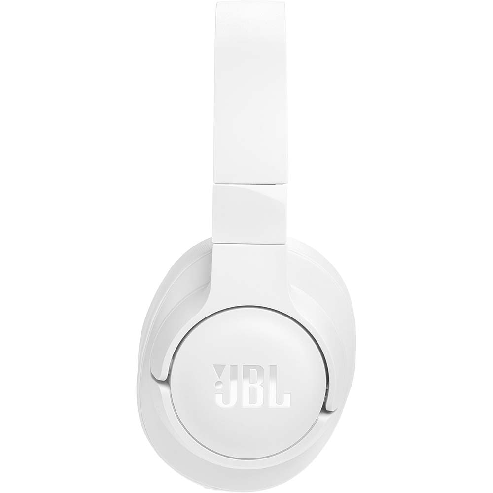 Casti JBL Tune 770NC, Bluetooth, On-ear, Microfon, Noise cancelling, alb