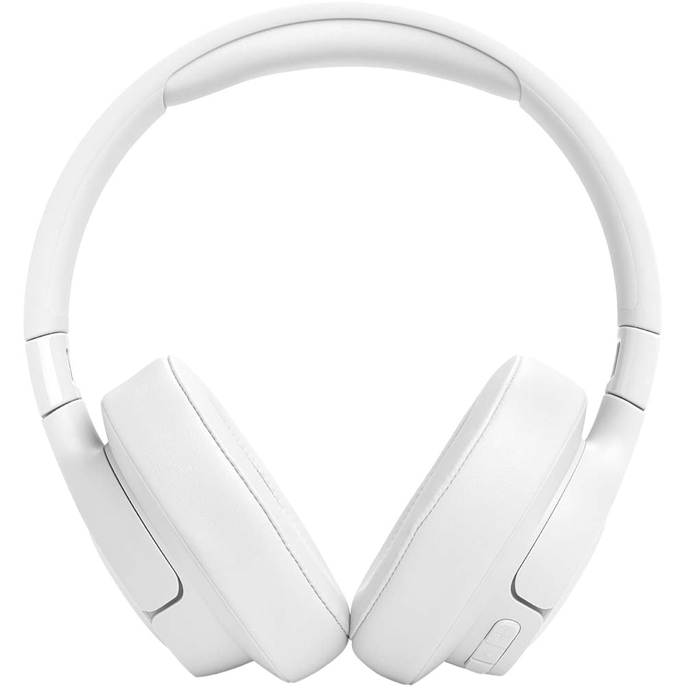 Casti JBL Tune 770NC, Bluetooth, On-ear, Microfon, Noise cancelling, alb