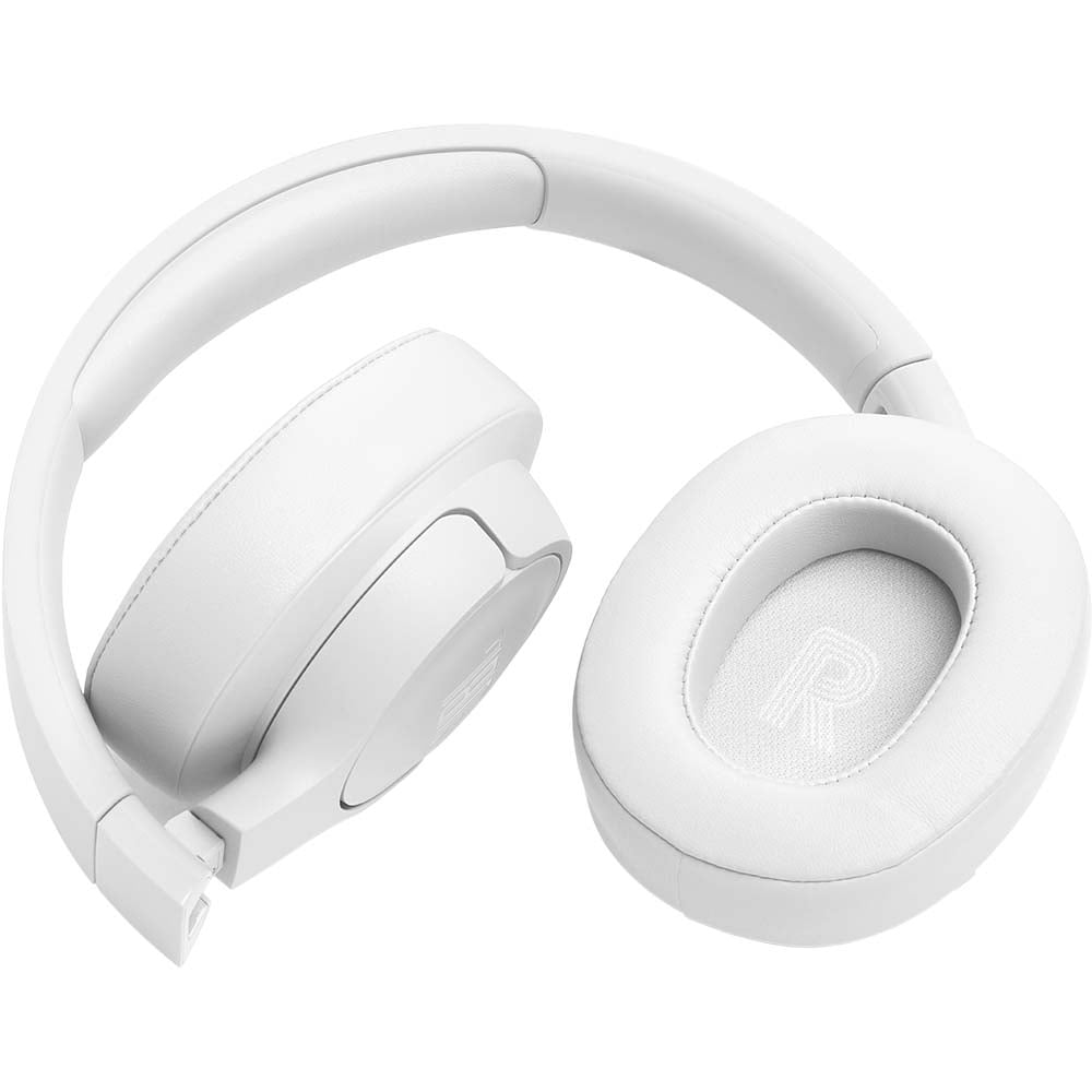 Casti JBL Tune 770NC, Bluetooth, On-ear, Microfon, Noise cancelling, alb
