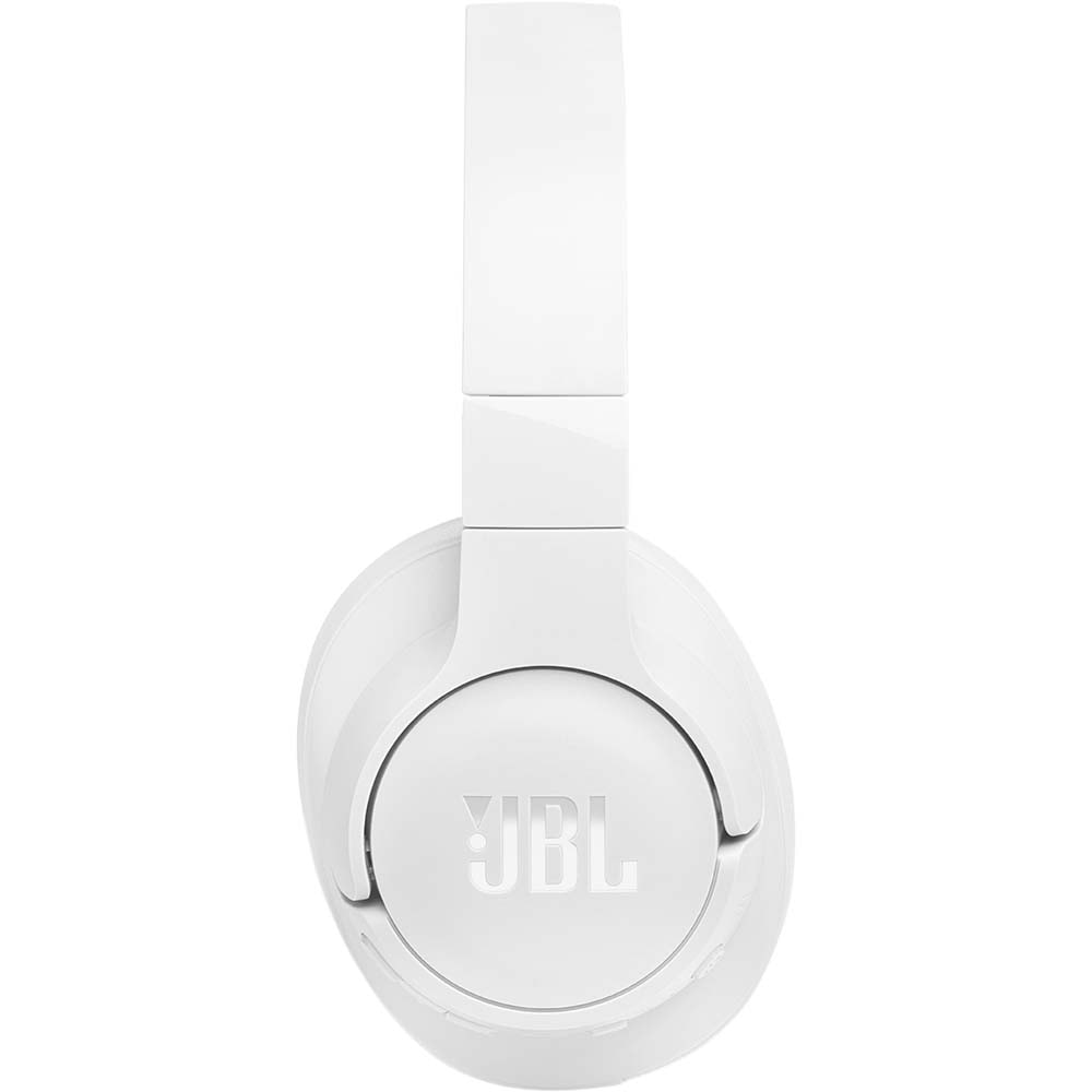 Casti JBL Tune 770NC, Bluetooth, On-ear, Microfon, Noise cancelling, alb