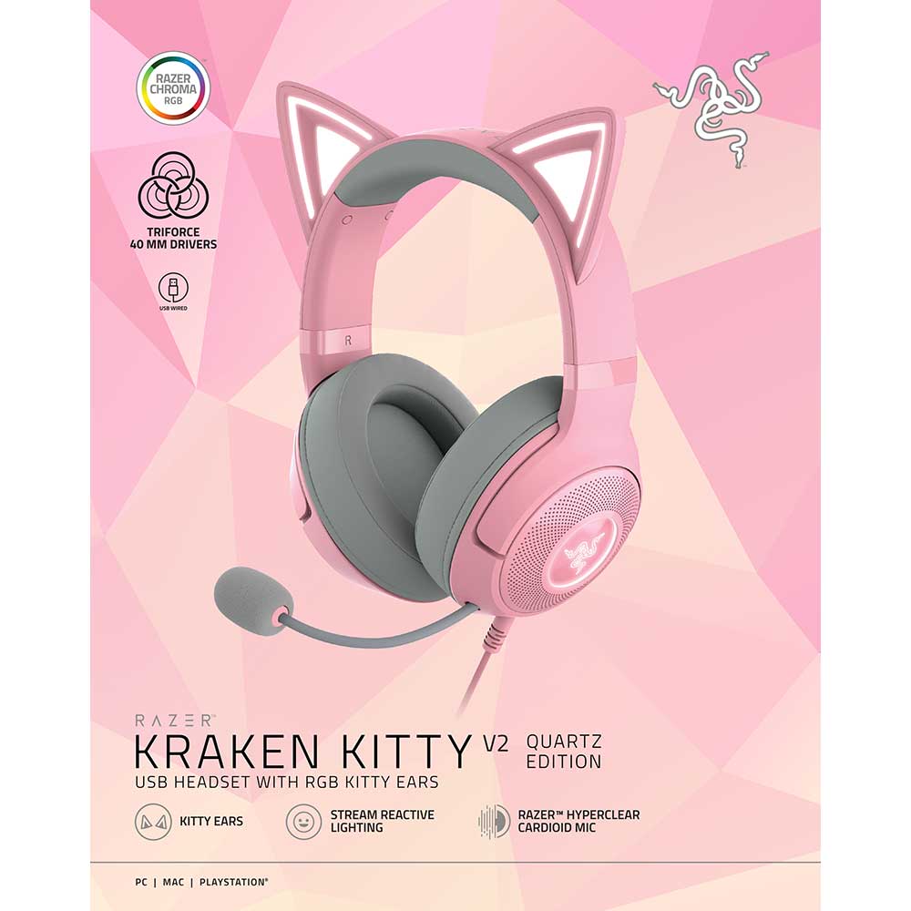 Casti razer kraken kitty online
